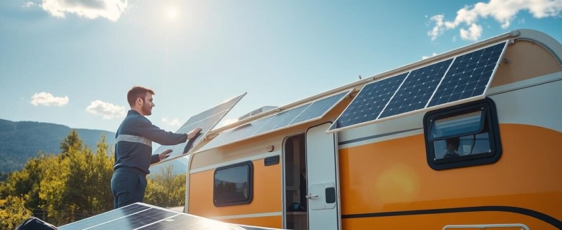 A Beginner’s Guide to Caravan Solar Panel Installation