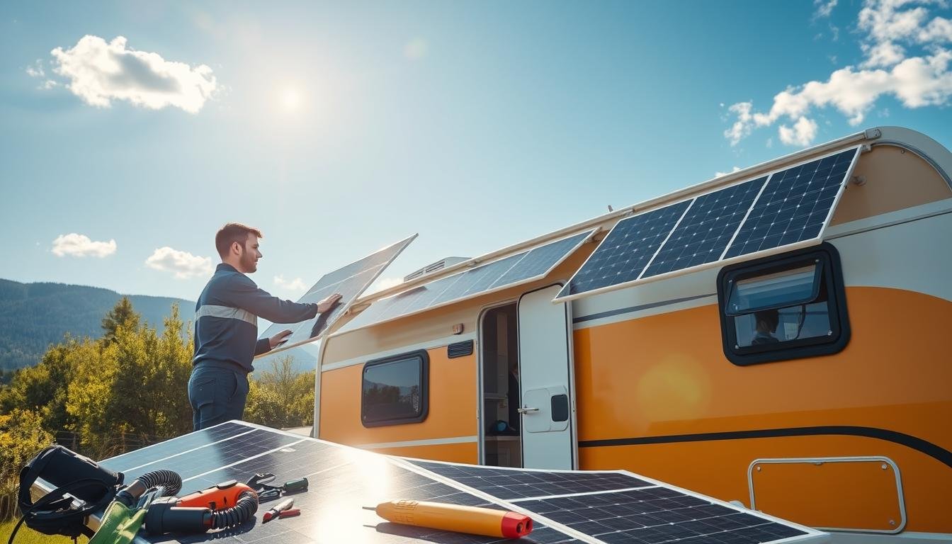 A Beginner’s Guide to Caravan Solar Panel Installation
