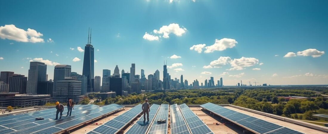 Get Solar Panels Installed in Chicago Today